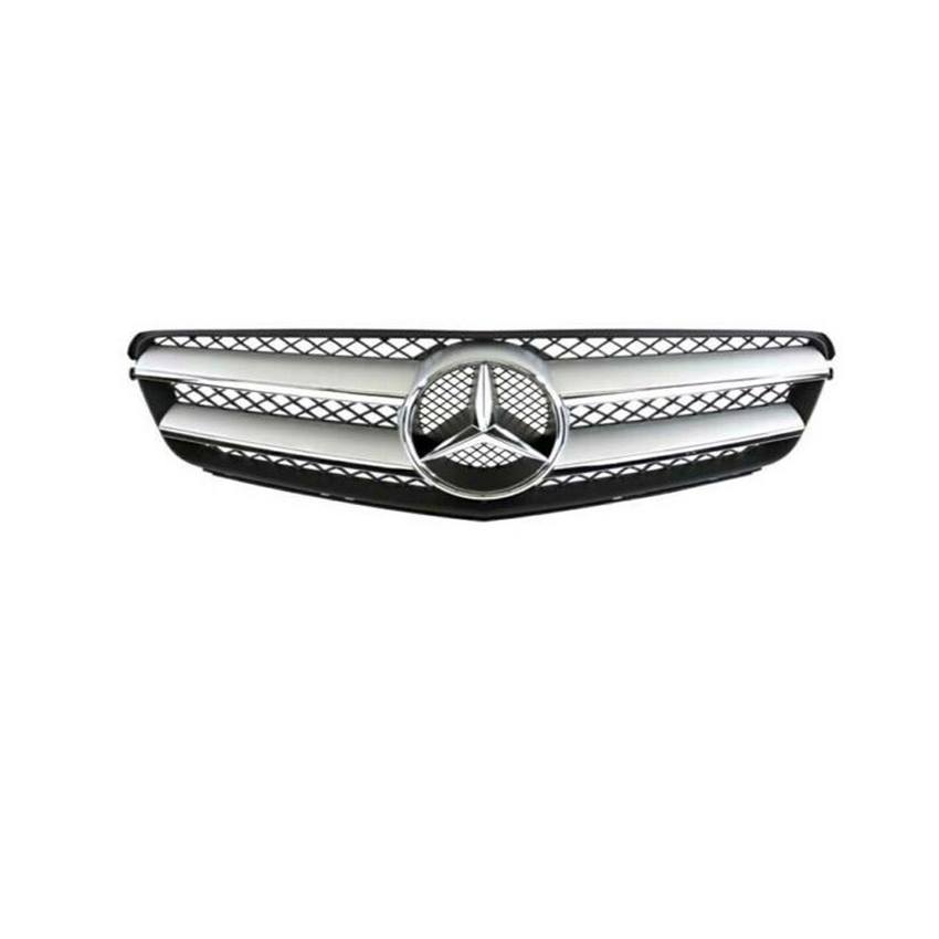 Mercedes Grille Assembly (Aluminum Brilliant Silver) 20488020839776